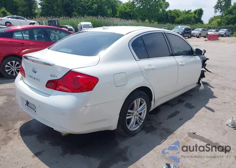 2011 Infiniti G37X from USA, damaged, VIN JN1CV6AR5BM409382